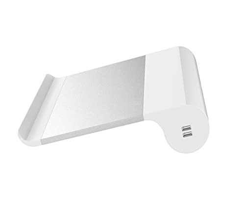 Support de moniteur avec 2 ports USB-PD Type-C de charge rapide pour optimiser votre bureau