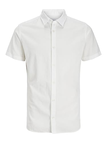 T-Shirt Linen Blend Sn Pls JACK & JONES - Confection premium en lin mélangé
