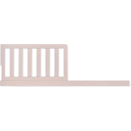 Image of Toddler Bed Safety Guard Rail for Evolur Baby Convertible Cribs - Solid Wood Rail for Convertible Crib to Toddler Bed Conversion - Safety Bed Rail for Children (Pink Pearl, Model 846)