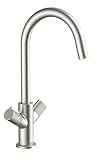 Bristan Fern Easyfit Kitchen Sink Mixer Stainless Steel Tap