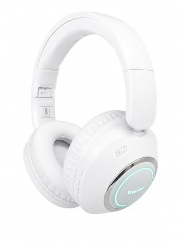 Image of RASSFOAT X7 RGB Wireless Headphones - Powerful Sound, 30H Playtime & Stunning 7-Color RGB Lights. Foldable, Comfortable, and Perfect for Music, Gaming, Movies & Calls-Anywhere, Anytime.