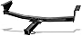 Armordillo USA 8719022 Class 3 Trailer Hitch 2-Inch Receiver Fits 2008-2020 Nissan Rogue / 2014-2015 Rogue Select