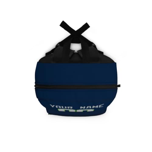 Image of Seattle School Backpack Custom Gifts for Boys Girls Teens | Custom Name and Number Personalized Bookbag