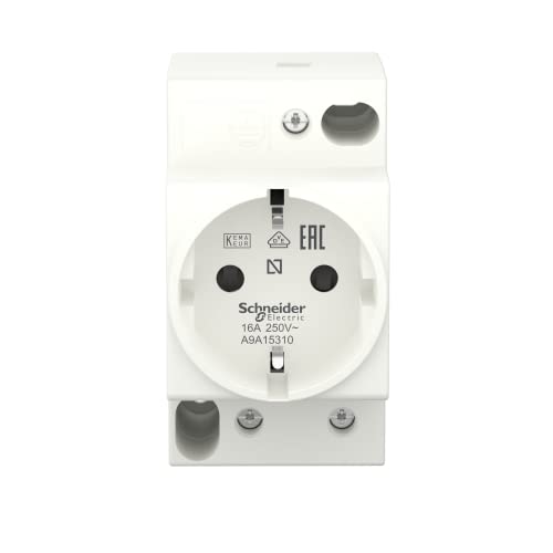 Schneider Electric A9A15310, White, 84mm x 45mm x 63mm
