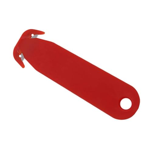 Rouleau De Papier, Ouvre-Emballage Portable, Poignée Ergonomique, Boîte, Outil Ouvert, Ruban Facile À Utiliser, Lames De Couteau Utilitaire Pour Boîtes (Rouge)