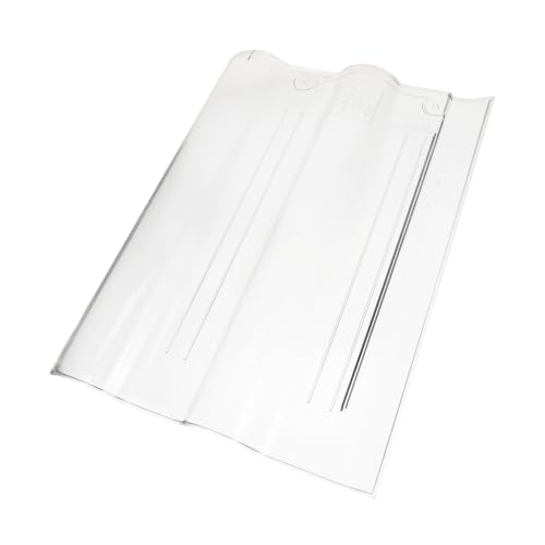 BAZEITFLOW Teja Transparente De Cubierta para Jardín y Patio Material Resistente Al Agua y Sol Placa De Teja para Decoración De Invernadero y Espacios Exteriores para y Artesanías