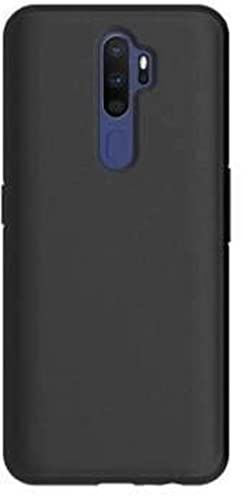 Image of BlazeTech for [ Oppo A5 2020 / A9 2020 ] Liquid Silicone Back Case Cover Flexible |Inner Lining| with Camera Protection Back Cover for [ Oppo A5 2020 / A9 2020 ] - Black