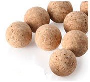 WidgetCo 1" Cork Balls, Cork Spheres, Use for Floats, Fishing & Crafts, Agglomerated (Qty 25)