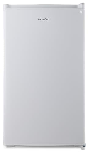 PremierTech Frigorifero 81 Litri, Con congelatore, Frigo Monoporta Hotel Ufficio Casa Farmacia Ho.re.ca., Sotto Tavolo, Libera Installazione, Porta Reversibile, Classe Energetica PT81F