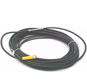 PKG 3M-10/S90, Cordset; M8 Female Straight; 3 Pole; 10Meter; TPU; Black; U2515-81