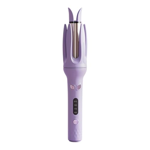 Image of 28mm Automatic Hair Curler Self Rotating Curling Iron for Ladies Girls Women violet