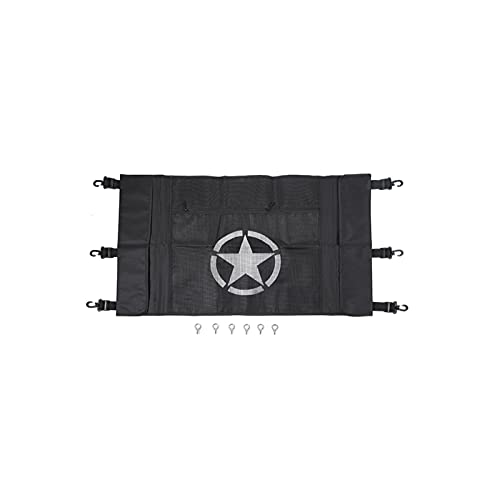 Stowing Tidying para Suzuki Jimny JB74 Capa de cortina de porta-malas traseiro de carro bolsa de arm