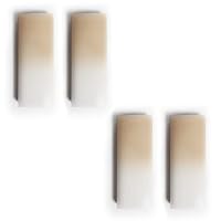 Luftbefeuchter 4-teiliges Set aus Keramik GRADIENT flach zur Befestigung am Heizkörper Heizung Wasserverdunster Diffuser Wandvase 332 a1681