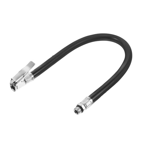 ROMISBABA Adaptador Extensión para Inflador de Neumáticos Manguera de Inflado Práctica y Segura Compatible con Coche y Motocicleta con Conexión Rápida para Inflado y Alcance Extendido