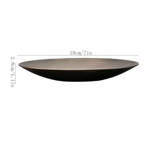 Soucoupe végétale rétro en fer pour petit pot de fleur balcon - 3