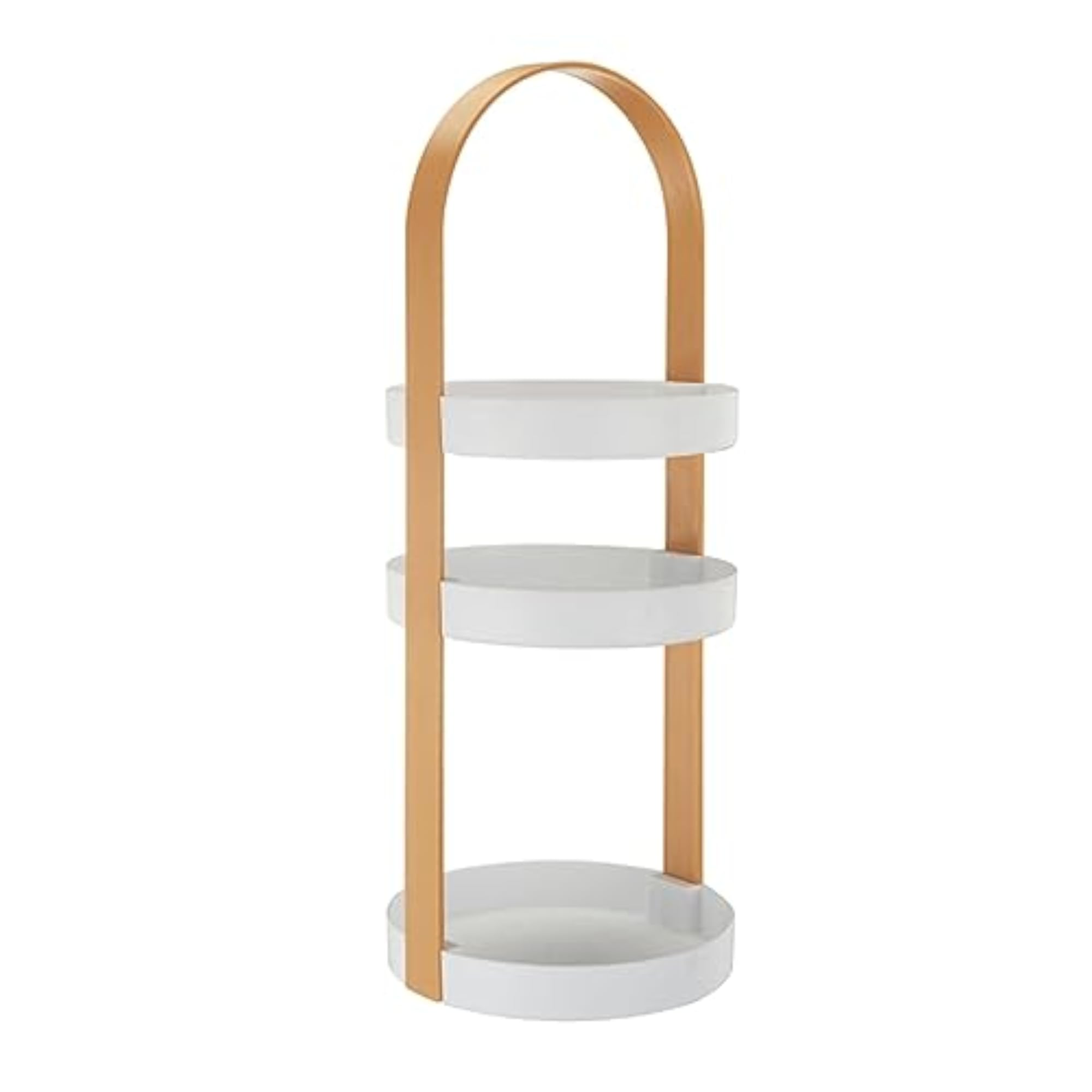 3 Layer Multiuse Corner Storage Shelf, Yellow