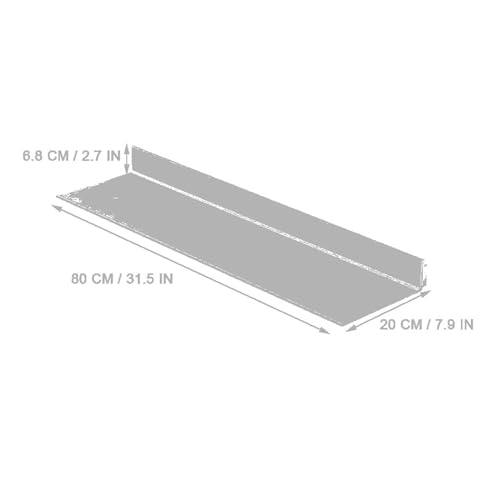 Étagère de rangement murale pour optimiser les petits espaces sombres avec style