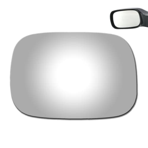 WLLW Mirror Glass for 2005-2010 TOYOTA AVALON Driver Side Only Left Flat Replacement Glass with Adhesive