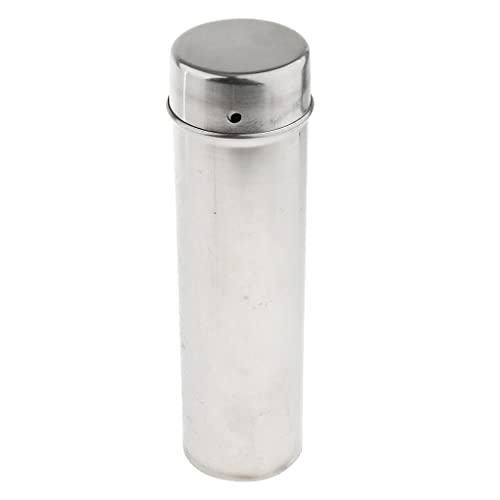 Cajas de esterilización de pipetas de acero inoxidable, tubo de esterilización de pipetas de 23 cm