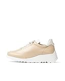 zapato 39.5 MKT/es Wonders - Deportivo Glam Blanco para Mujer Natural 39