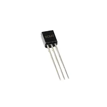 BC640 NPN High Current Transistor 60V 500mA TO-92 Package - Pack of 2