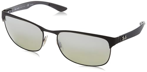 Ray-Ban Men's RB8319CH Chromance Square Sunglasses