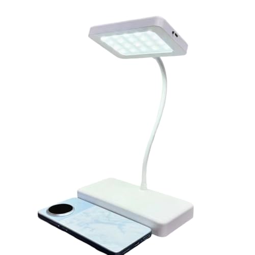 Lámpara De Escritorio - 20x15x20cm/7.87x5.91x7.87 Pulgadas, Iluminación LED Brillante, Organizador De Ahorro De Espacio, Elegante Luz De Decoración Del Hogar | Reutilizable Perfecto Para Dormitorio, D