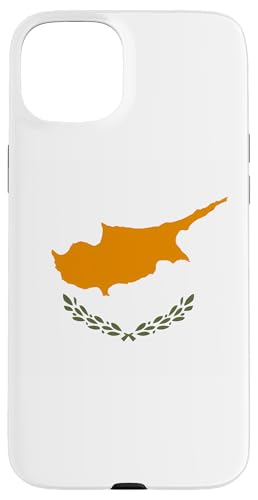 Carcasa para iPhone 15 Plus Bandera de Chipre orgulloso patriota chipriota recuerdo fan Kypros