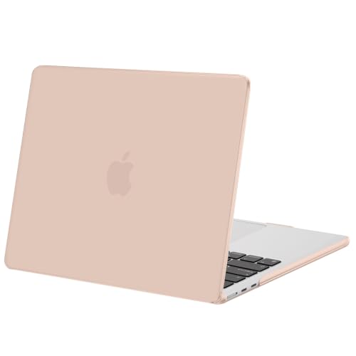 Image of MOSISO Compatible with MacBook Air 13 inch Case M5 2026 M4 2025 M3 M2 2024-2022 A3449 A3240 A3113 A2681, Scratches-Resistant Protective Hard Shell for MacBook Air 13.6 inch Case, Camel