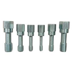 Lang Tools 2585 - 6 Piece Fractional Coarse Thread Restorer Tap Set