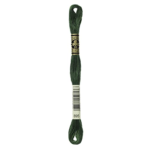 Image of DMC 6-Strand Embroidery Cotton Floss, Very Dark Hunter Green