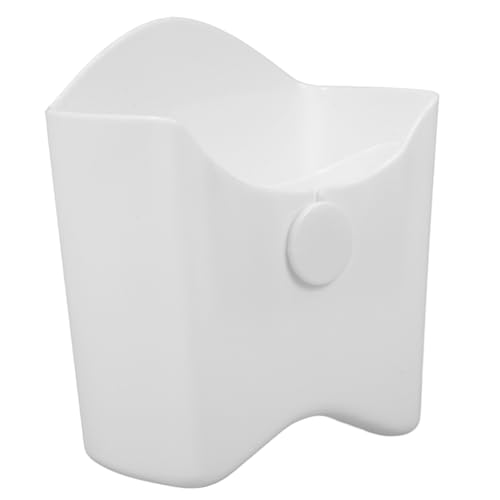 HEALLILY French Fries Holder Reusable Snack Boxes Compact Salad Cup Portable Fries Container Pp Material