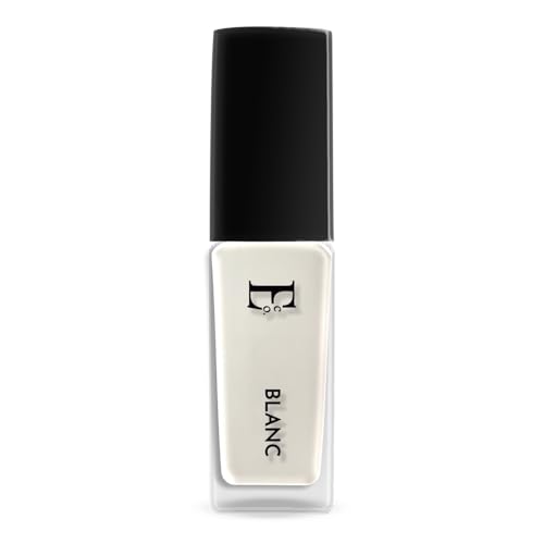 Image of Ellement Co. Blanc Nail Paint White 10 ML | Long-Lasting Glossy Finish Nail Polish | Quick Dry, Chip Resistant Formula | Smooth Application with High Pigment | Professional Salon-Like Look | Suitable for All Skin Tones