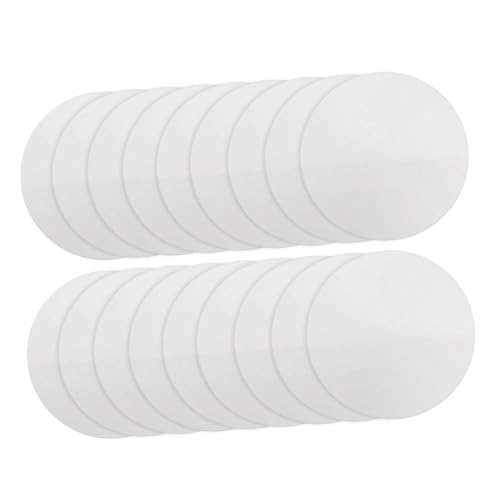 FUNOMOCYA 100 Sheets Qualitative Filter Paper Sheets for Labs Espresso Filter Discs Oil Test Paper