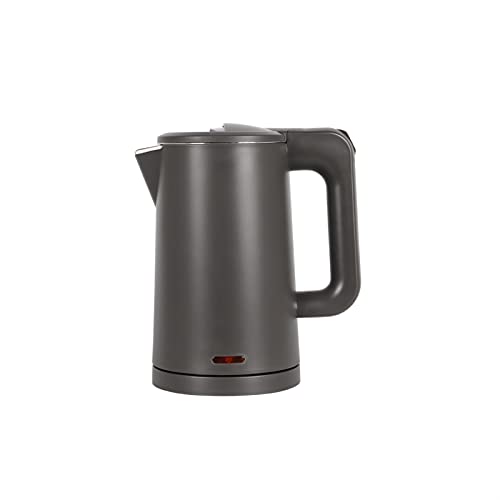 Hervidor Eléctrico 1000W Acero Inoxidable 800ml Gris