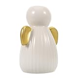 Céramique élégante et robuste : Conçu en céramique blanche avec finition émaillée, ce vase combine durabilité et facilité d’entretien tout en apportant une esthétique pastel douce qui s’harmonise avec décorations modernes ou traditionnelles