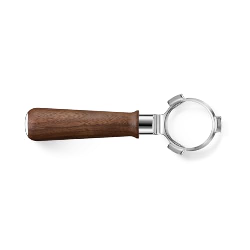 Breville BEA204WLW Naked Portafilter Espresso Machine Accessory, 54mm, Walnut