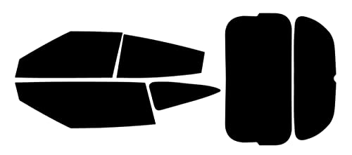 Trueline Automotive Window Tint Film for Cars Compatible with Hyundai Veloster 2012-2017 - Customizable All Side and Back Windows - Car Window Tint - Pre Cut Window Tint for Car Windows