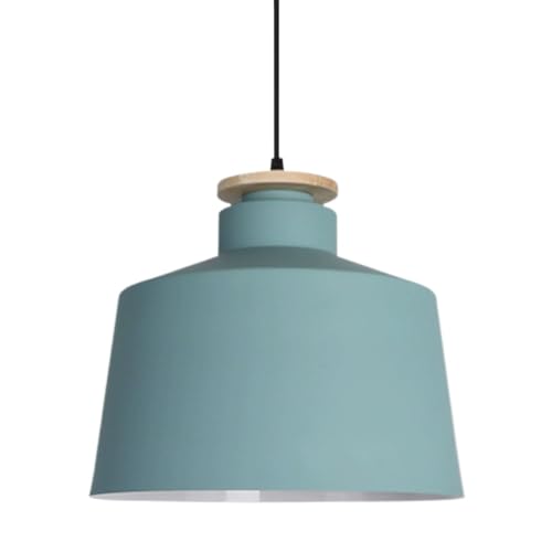 Plafonnier E27 lustre métal noir suspension luminaire industriel vintage pour salon