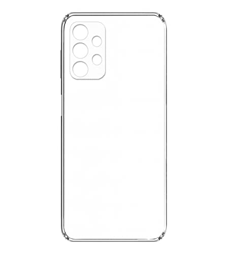 Image of Transparent Soft Silicone TPU Flexible Back Cover Compatible with Samsung Galaxy A23