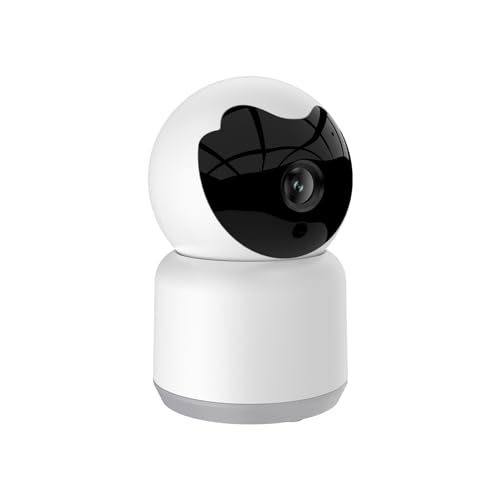 Lovskoo Indoor Camera Security Camera by Tuya Smart App1080p Cameras for Home Security Home Camera Pet Camera Indoor Camera with Two-Way Audio, Motion Detection, 360°Coverage