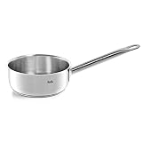 Fissler San Francisco / Edelstahl-Stielkasserolle (1,2 L - Ø 16 cm) mit Schüttrand, spülmaschinen-und backofengeeignet - Induktion