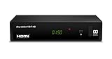 CONNESSIONI: È possibile collegare lo Sky Vision 150T alla TV via HDMI (fino a 1080p) e via SCART (RGB). Il ricevitore dispone anche di un'uscita audio digitale (S/PDIF COAXIAL), Dolby Digital Plus, USB 2.0, ANT IN ed Ethernet (LAN).