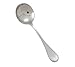 Winco 0037-04 Bouillon Spoon, Extra Heavy, 18/8 Stainless Steel, Venice Design - Soup Bouillon