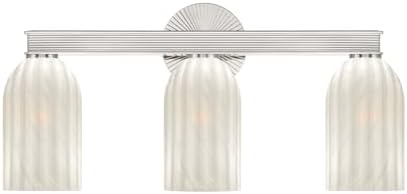 Crystorama Lotus 22.75'' Polished Nickel Bathroom Vanity