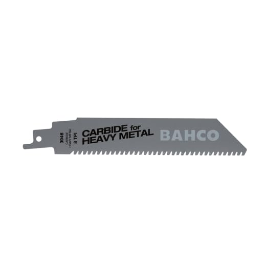 Bahco Hojas de sable con puntas de carburo de tungsteno para materiales