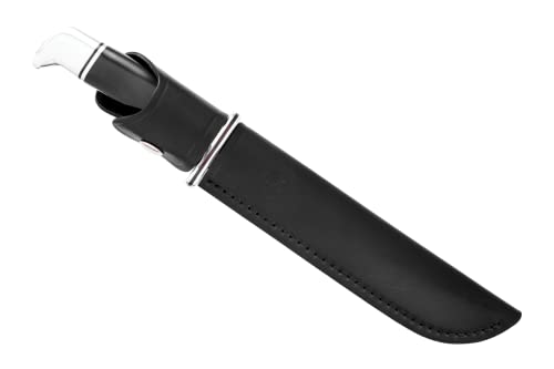 Buck Knives BU120BKS 0120Bks General Fixed Blade Knife With Genuine Leather Sheath,Black/Silver thumb #6