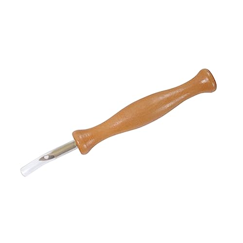 HOODANCOS Wooden Handle Embroidery Needle Pen DIY Craft Tool for Easy Thread Embroidery Lightweight and Comfortable Design for Sewing and Felting Projects