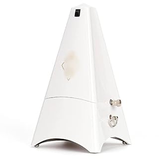 Métronome mécanique universel pour guitare, violon, piano (couleur : blanc, dimensions : 11,5 x 21 cm) - Les Beatles, Paul McCartney, John Lennon, RIngo Starr, George Harrison
