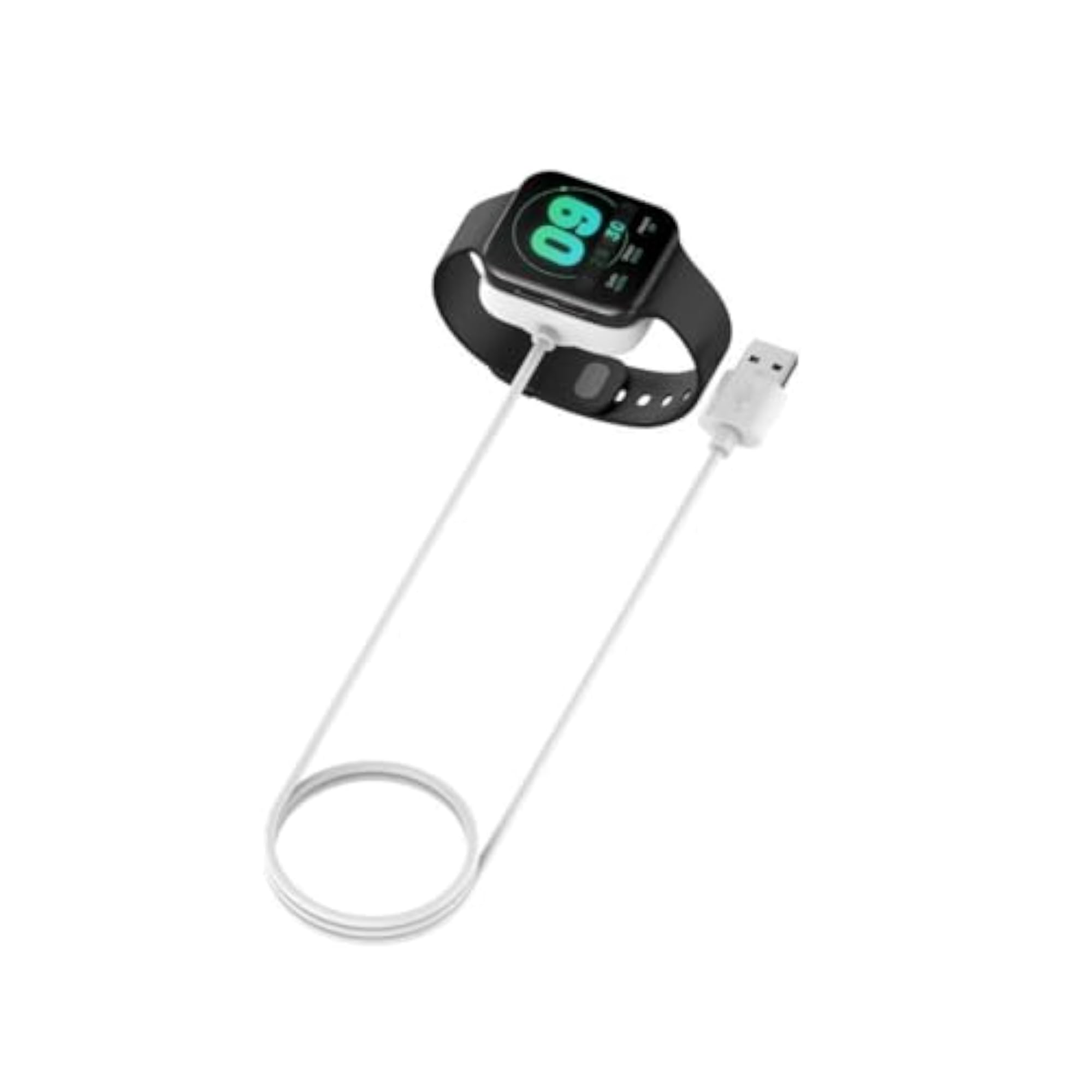 1M USB Charger Cradle Dock for Oppo Watch1, White